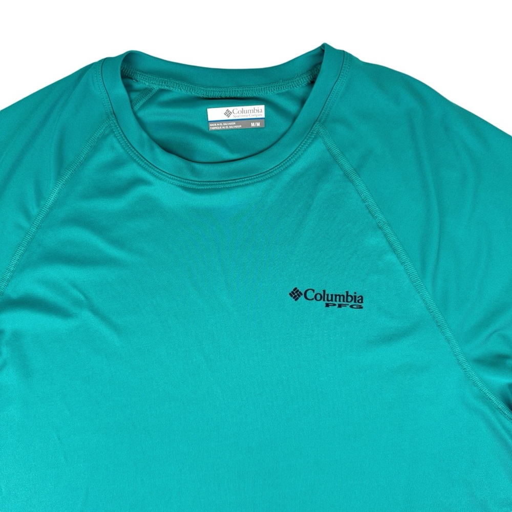 Columbia PFG Omni-Shade Tee Men's Medium Performance Shirt UPF 50 Sun Protection - Picture 3 of 12